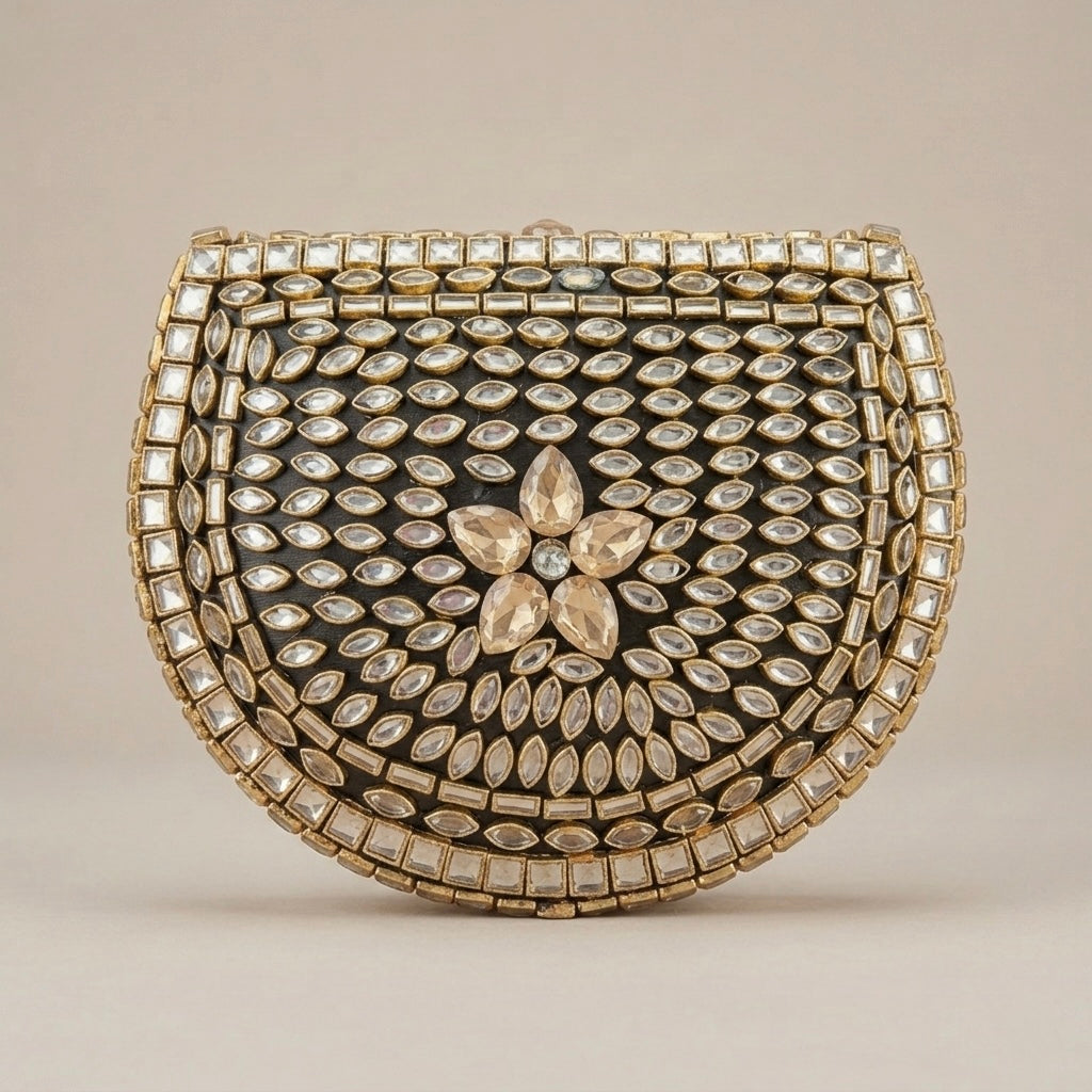 Auric Petal - clutch