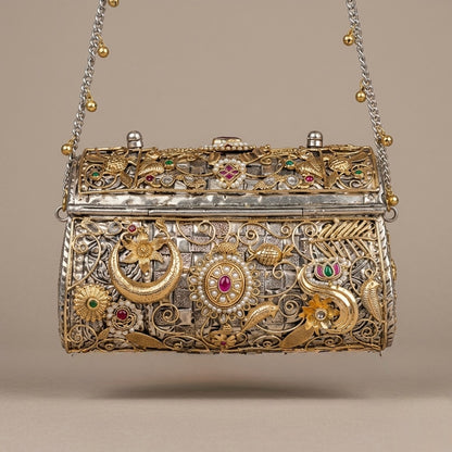 Rajwada Crescent Clutch