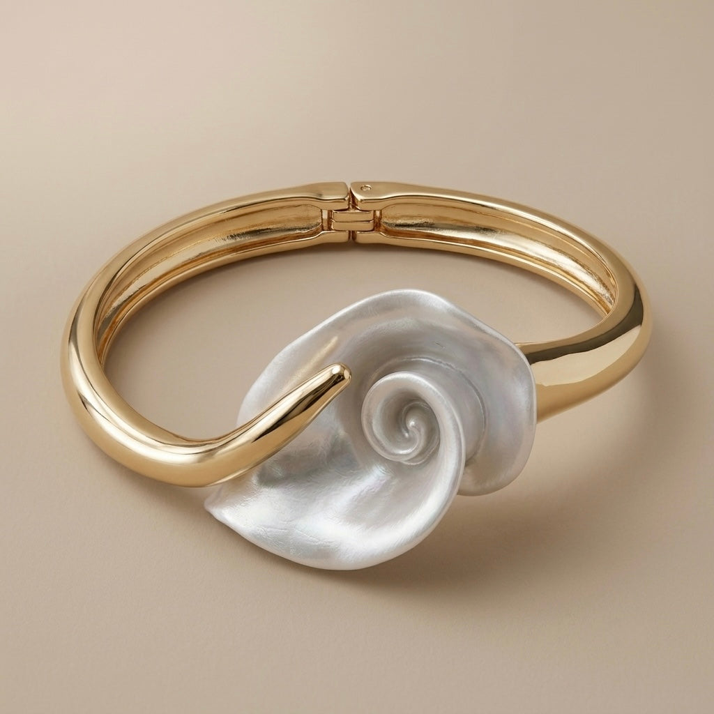 The Pearl Petal Cuff