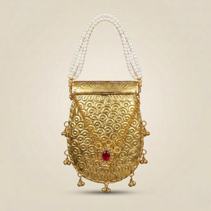 Gilded Royal Nakashi Minaudière