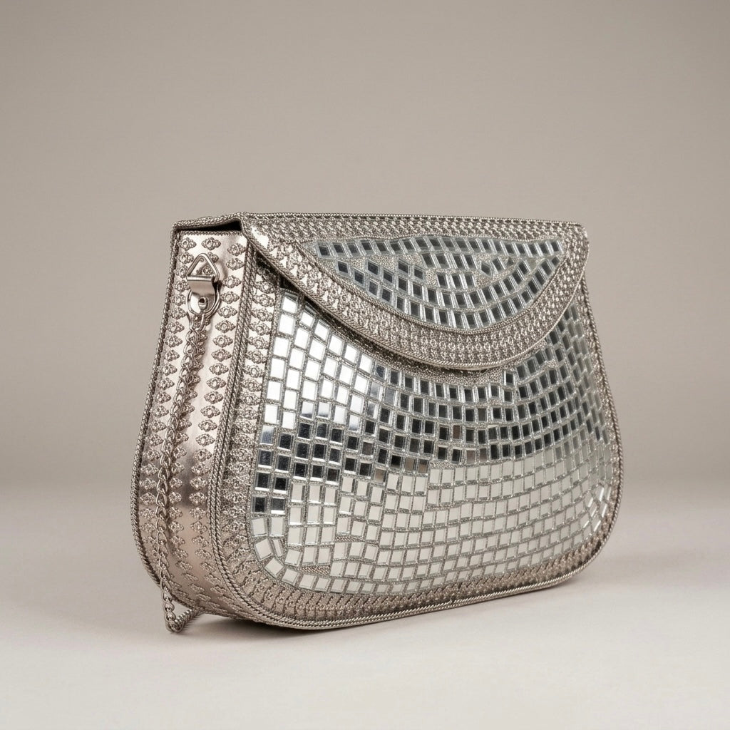 The Stella Mirror Clutch