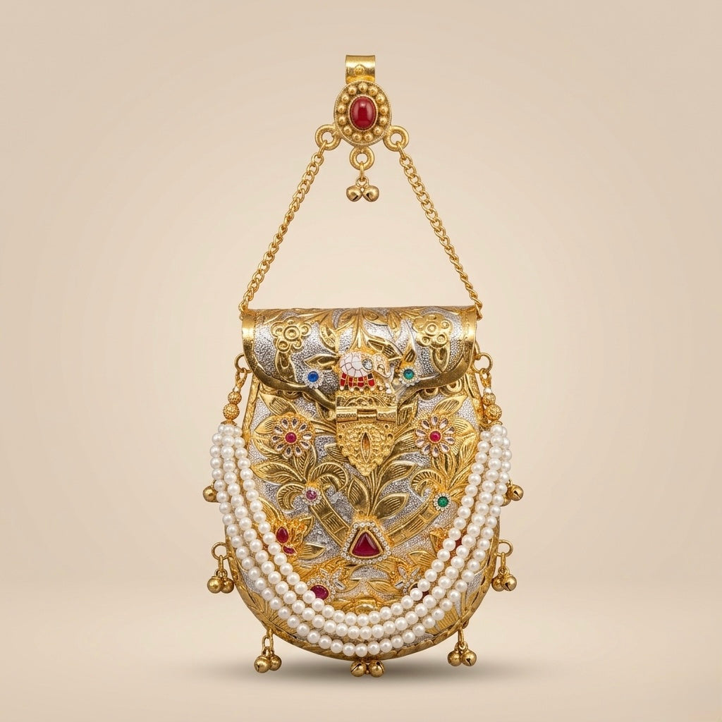 Gilded Royal Nakashi Minaudière