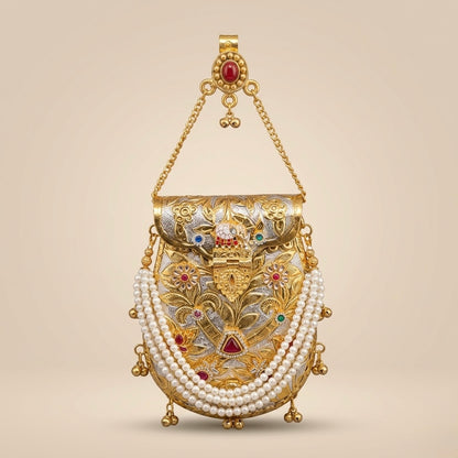 Gilded Royal Nakashi Minaudière