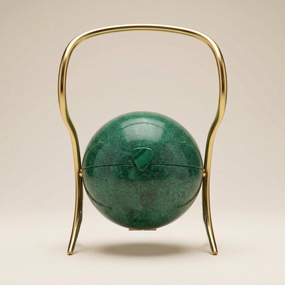 The Malachite Gilded Orb