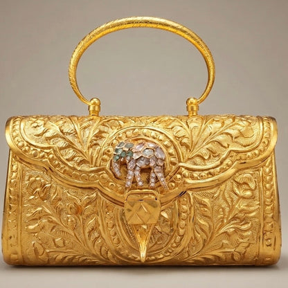 Aurelia Nakashi Elephant Clutch