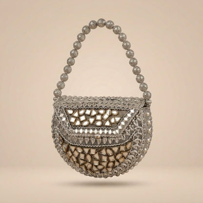 Luna Mosaic Clutch