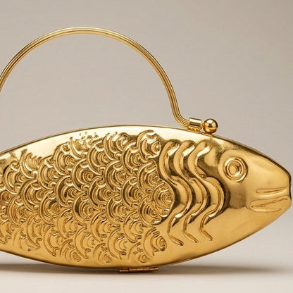 Gilded Fin Clutch