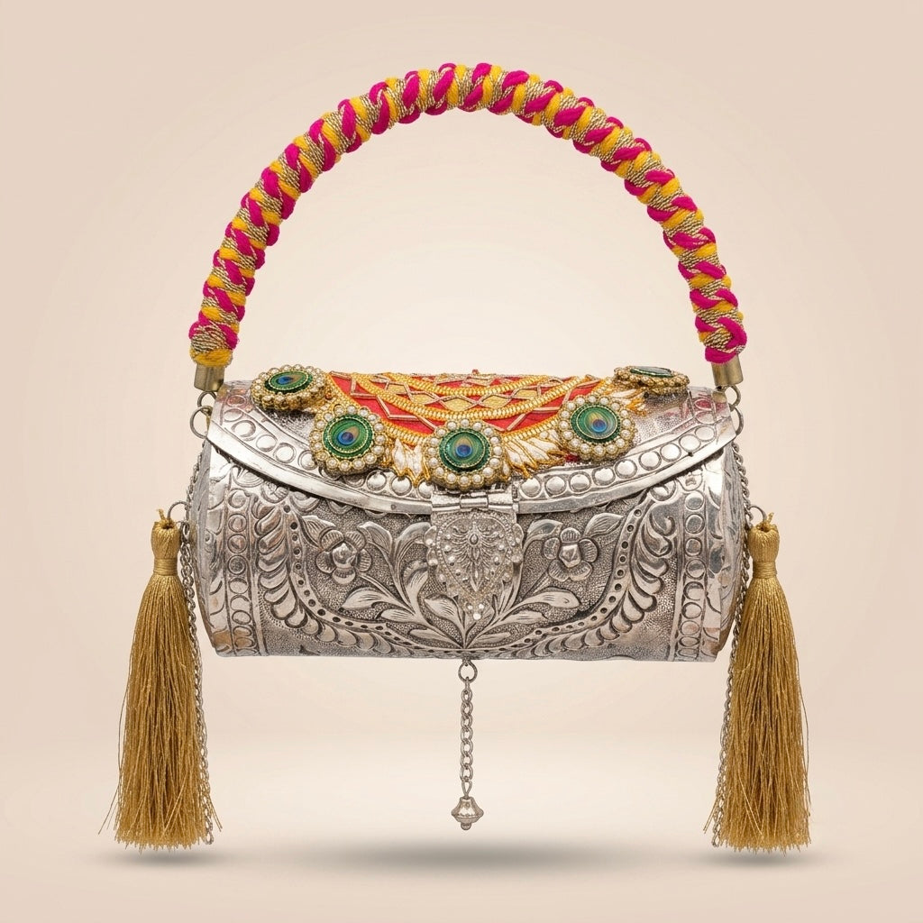 Peacock Crown Bag