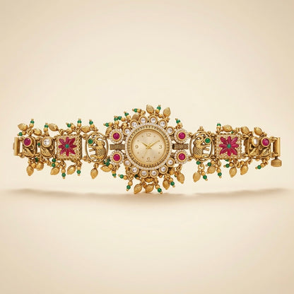 Royal Kundan Bloom - Watch
