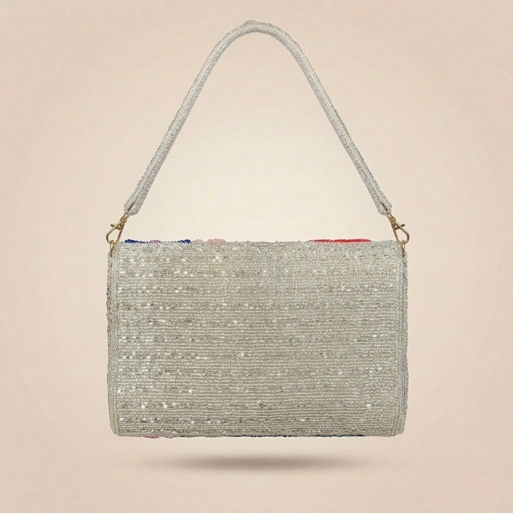 Chromatic Bloom Handbag