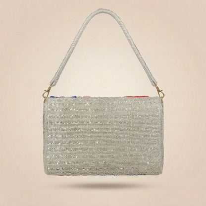 Chromatic Bloom Handbag