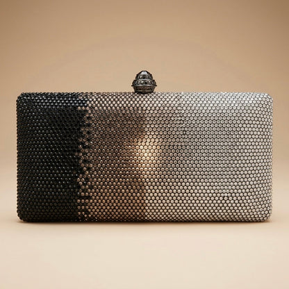 Silver Shadow Clutch