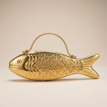 Gilded Fin Clutch
