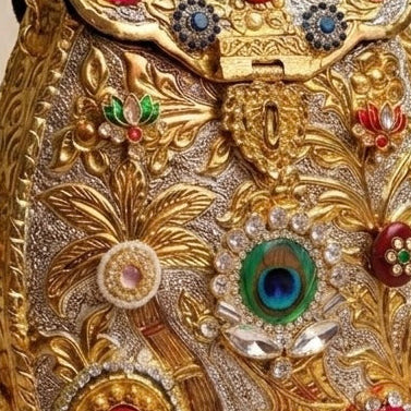 The Regal Mayura Jewel Clutch