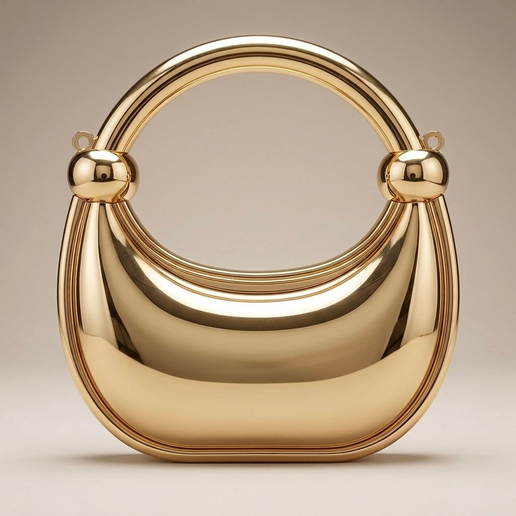 The "Aura" Crescent mini coin - bag