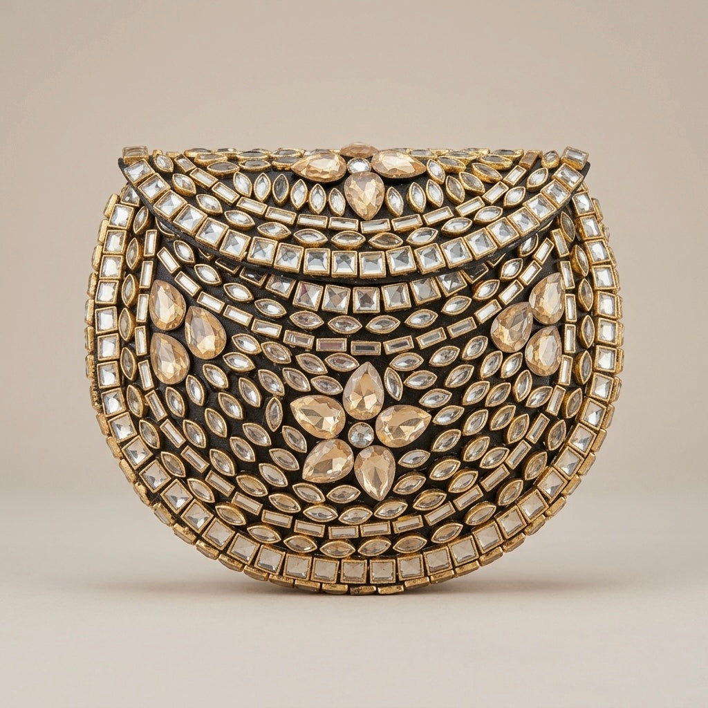 Auric Petal - clutch