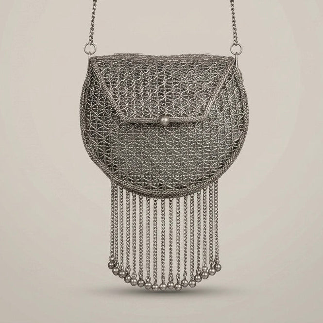 Luna Fringe Clutch