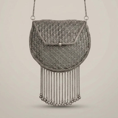 Luna Fringe Clutch