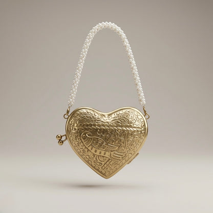 Suvarna Mini Heart Minaudière Mini Coin - Bag