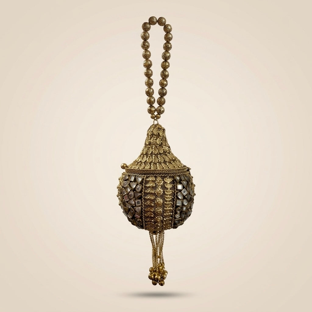 The Royal Sphere Mini Coin Clutch