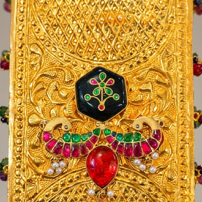 Kundan Legacy Minaudière Mini Coin - Bag