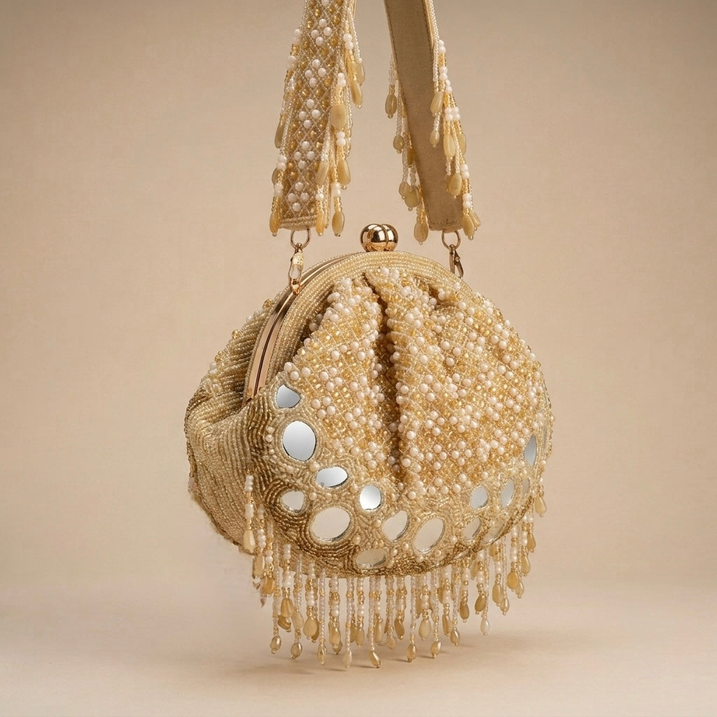 The Aurelia Gold Pouch