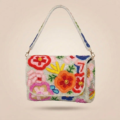 Chromatic Bloom Handbag