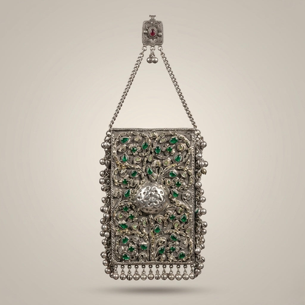 Silver Heritage Clutch