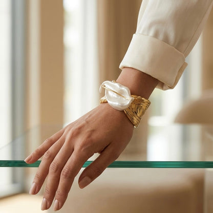 The Calla Petal Cuff
