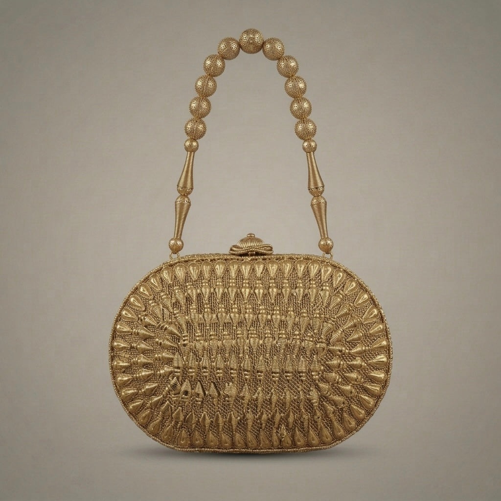 The Royal Filigree Mini Coin Clutch