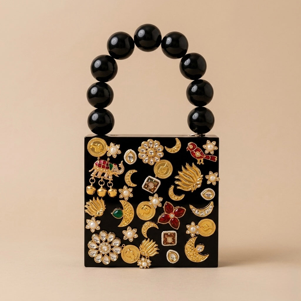 Noir Motif Mini coin - Bag