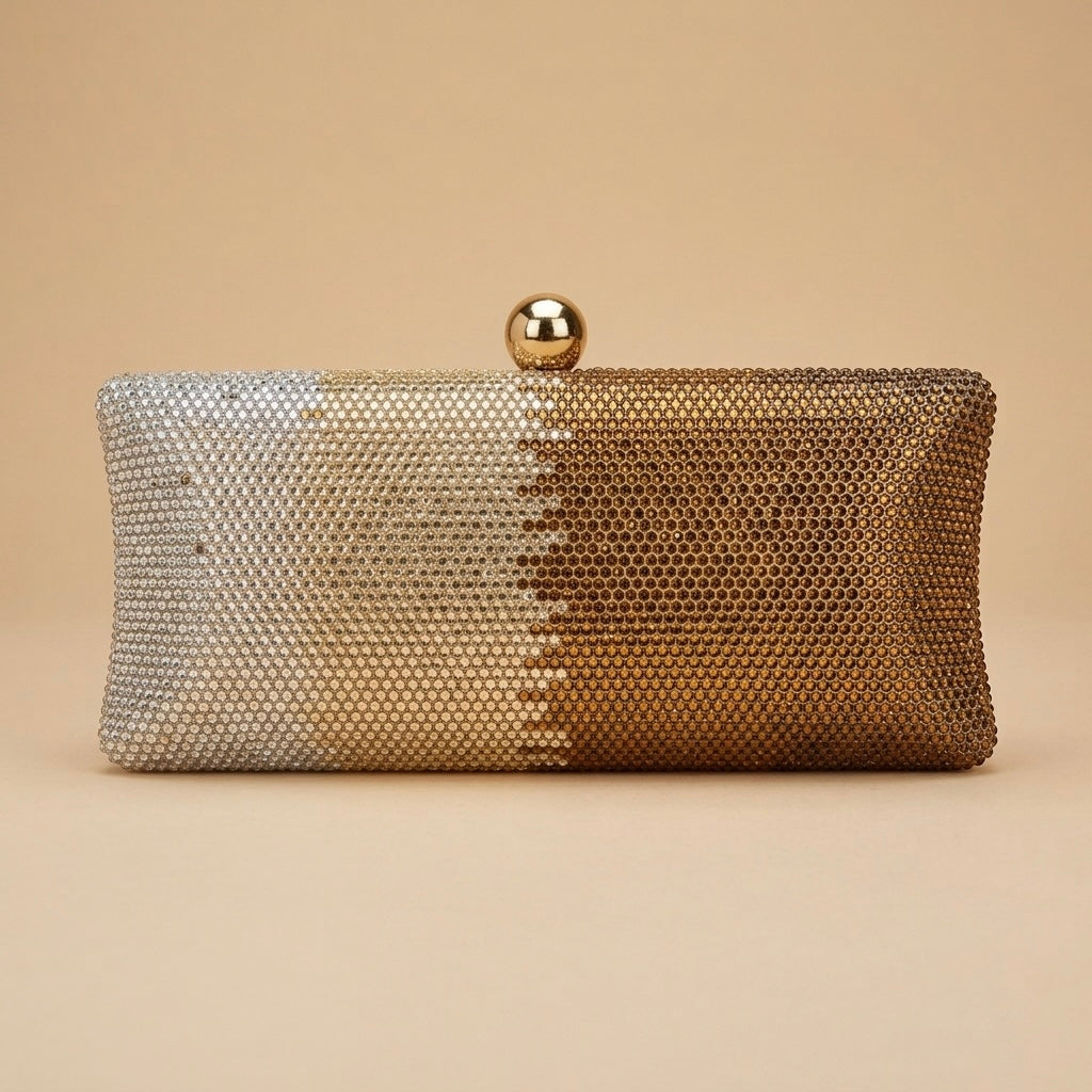 Golden Gleam Clutch