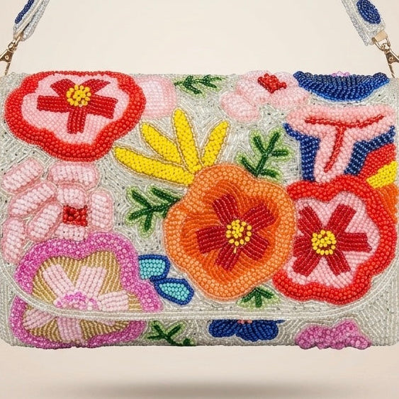 Chromatic Bloom Handbag