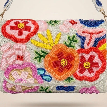 Chromatic Bloom Handbag