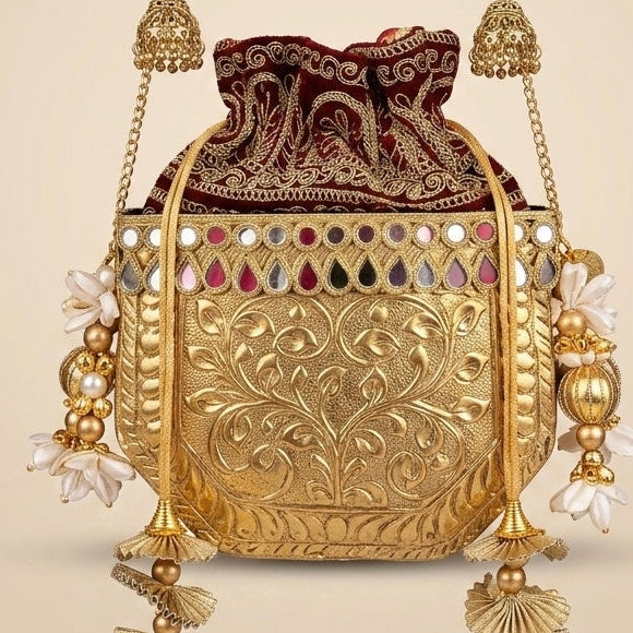 Royal Patchwork Potli