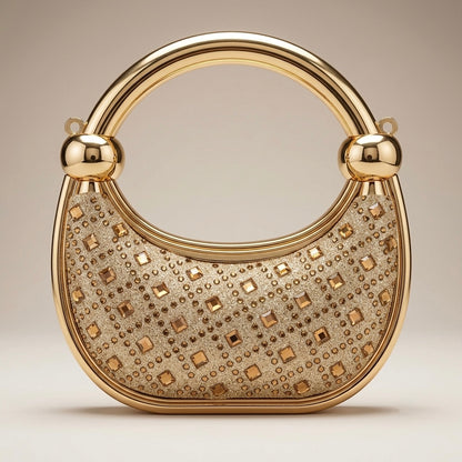 The "Aura" Crescent mini coin - bag