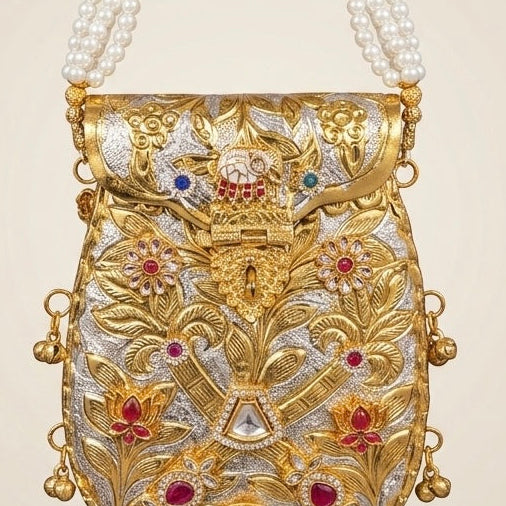 Gilded Royal Nakashi Minaudière