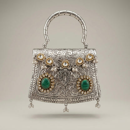 Zehra Kundan Metal - Bag