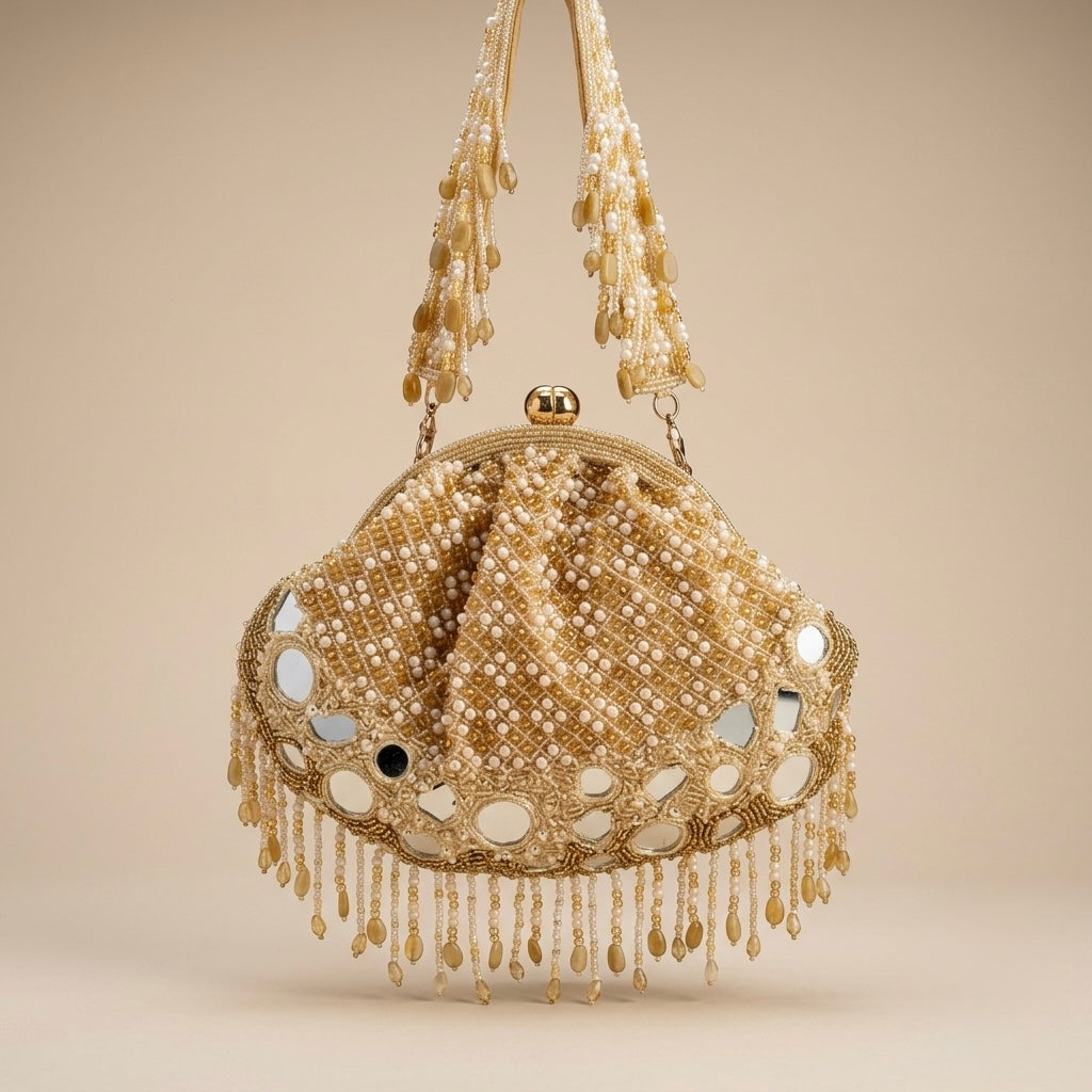 The Aurelia Gold Pouch