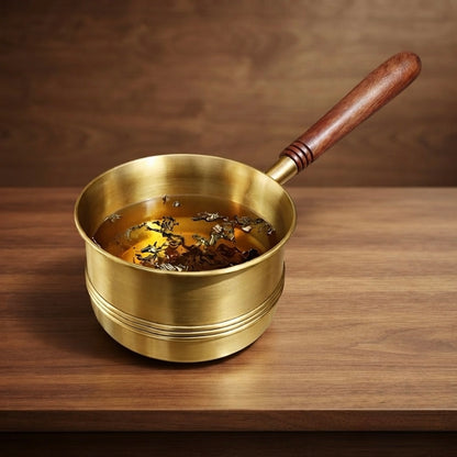 Brass Tea Pan , weight - 460gm