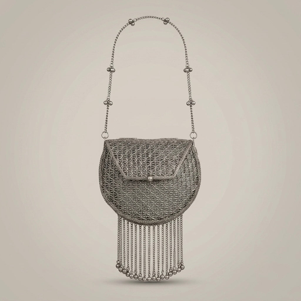 Luna Fringe Clutch