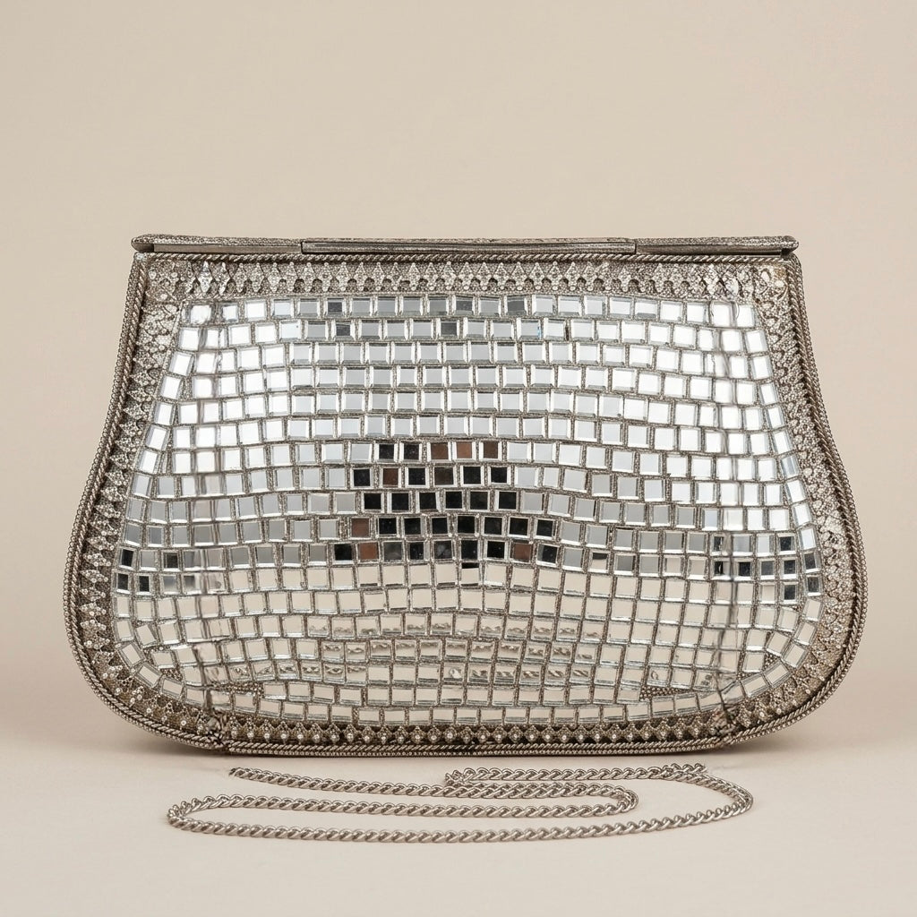 The Stella Mirror Clutch