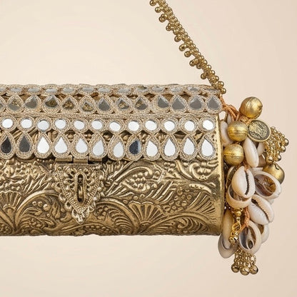 Maharani Sunehri Tassel Bag