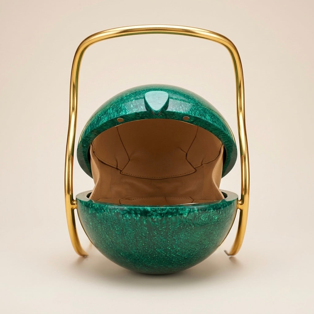 The Malachite Gilded Orb