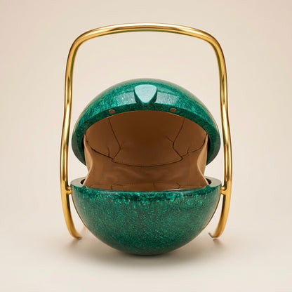 The Malachite Gilded Orb