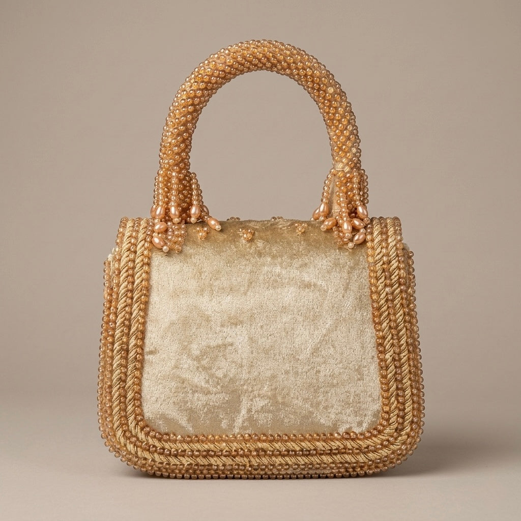 Golden Pearl Heritage Bag