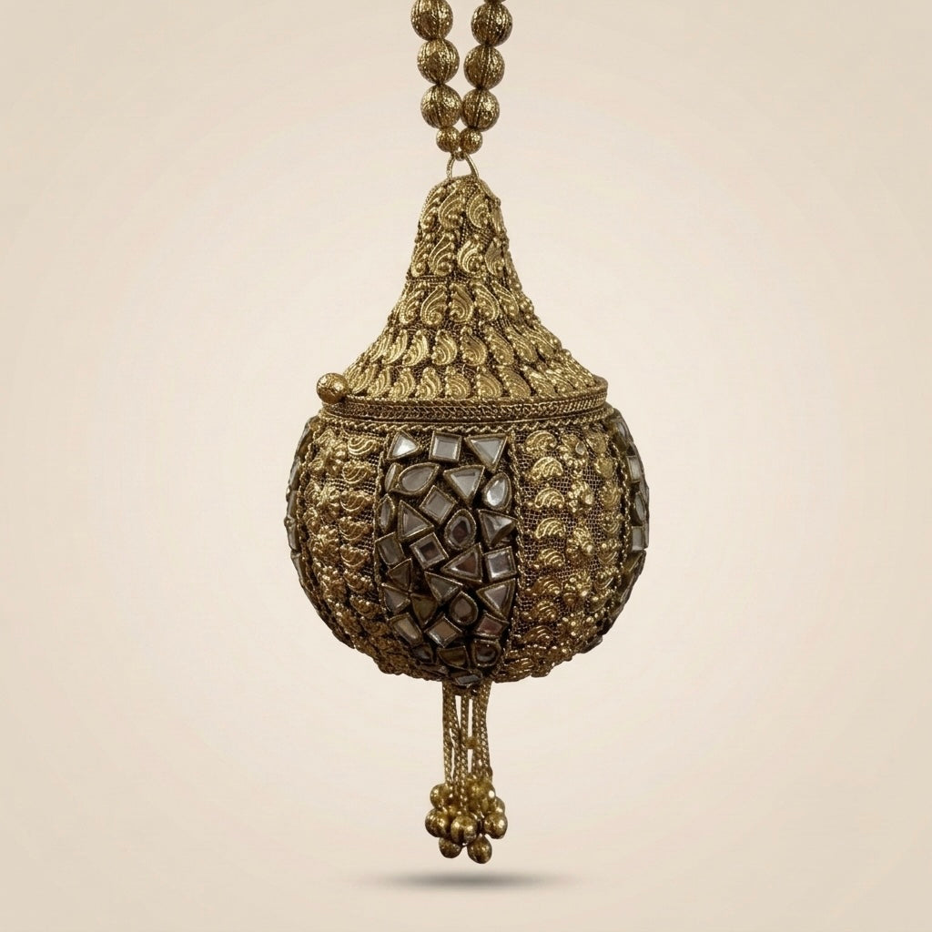 The Royal Sphere Mini Coin Clutch