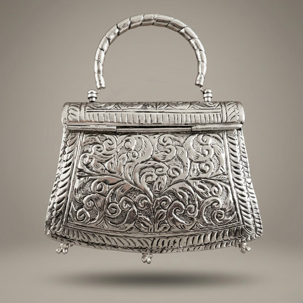Zehra Kundan Metal - Bag