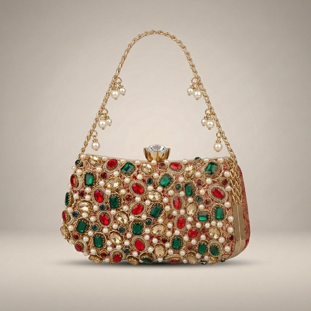The Rajwada Jewel Clutch