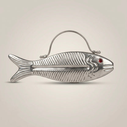Silver Fin Clutch